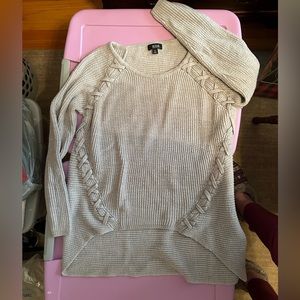 ANA lite gray sweater